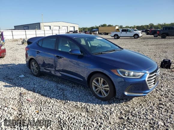 2018 Hyundai Elantra Value Edition with VIN 5NPD84LF4JH213555, listed as a Copart auction lot 84266955 with 71,179 mi miles and Salvage title. Bid and sale history available at DreamBid. Image 4.