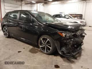 2023 Subaru Impreza Special Sports с VIN 4S3GTAL65P3716350, выставлен на аукционе IAAI как лот 41918265 с пробегом 9 234 миль миль и . История ставок и продаж доступна на DreamBid. Изображение 1.