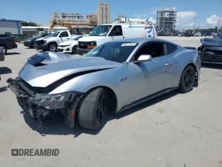 ✅ 2024 Ford Mustang GT • VIN: 1FA6P8CF5R5412344 • Лот: 68972845. Опубликован ранее на Copart с пробегом 21 246 миль. Бесплатный доступ к архиву аукционных продаж из США и подробный отчёт об истории автомобиля на DreamBid. Изображение 1.