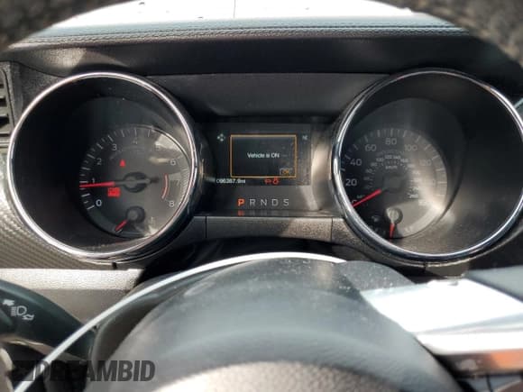 ✅ 2017 Ford Mustang V6 • VIN: 1FA6P8AM8H5317146 • Lot: 92124215. Listed on Copart with 96,367 mi. Free auction sales archive from the USA and detailed vehicle history report at DreamBid. Image 9.