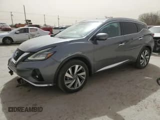 ✅ 2020 Nissan Murano Platinum • VIN: 5N1AZ2DJ3LN153676 • Lot: 49286835. Listed on Copart with 66,587 mi. Free auction sales archive from the USA and detailed vehicle history report at DreamBid. Image 1.