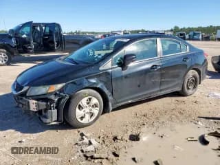 ✅ 2014 Honda Civic LX • VIN: 2HGFB2F54EH509676 • Лот: 90488675. Опубликован ранее на Copart с пробегом Не указан. Бесплатный доступ к архиву аукционных продаж из США и подробный отчёт об истории автомобиля на DreamBid. Изображение 1.