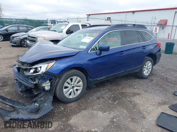 ✅ 2017 Subaru Outback Premium • VIN: 4S4BSACC1H3363993 • Lot: 42222854. Listed on IAAI with 111,624 mi. Free auction sales archive from the USA and detailed vehicle history report at DreamBid. Image 2.