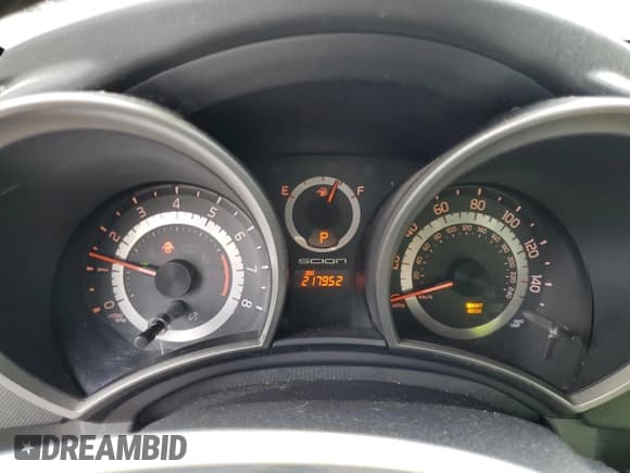 ✅ 2011 Scion tC • VIN: JTKJF5C77B3005277 • Lot: 91779425. Listed on Copart with 217,952 mi. Free auction sales archive from the USA and detailed vehicle history report at DreamBid. Image 9.