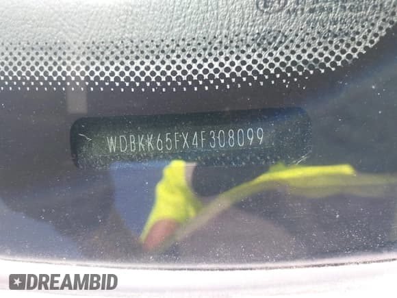 ✅ 2004 Mercedes-Benz SLK 230/320 • VIN: WDBKK65FX4F308099 • Lot: 42320907. Listed on IAAI with 173,122 mi. Free auction sales archive from the USA and detailed vehicle history report at DreamBid. Image 9.