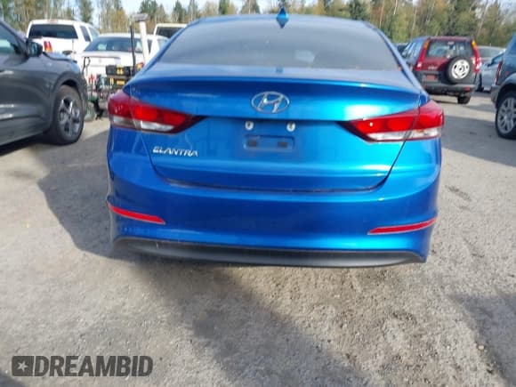 ✅ 2017 Hyundai Elantra Limited • VIN: 5NPD84LF2HH196054 • Lot: 43459657. Listed on IAAI with 72,519 mi. Free auction sales archive from the USA and detailed vehicle history report at DreamBid. Image 16.
