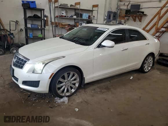 ✅ 2014 Cadillac ATS Luxury AWD • VIN: 1G6AH5RX1E0102251 • Лот: 80300955. Опубликован ранее на Copart с пробегом 131 490 миль. Бесплатный доступ к архиву аукционных продаж из США и подробный отчёт об истории автомобиля на DreamBid. Изображение 1.