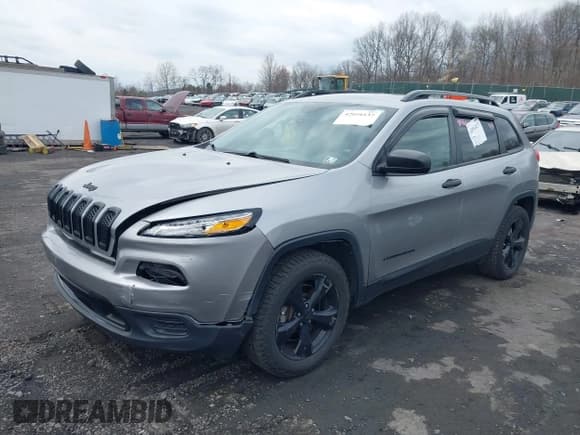 ✅ 2017 Jeep Cherokee Sport • VIN: 1C4PJMAB7HW566703 • Lot: 42016137. Wystawiony na IAAI z przebiegiem 73 693 mil. Bezpłatny archiwum sprzedaży aukcyjnych z USA i szczegółowy raport historii pojazdu na DreamBid. Zdjęcie 2.
