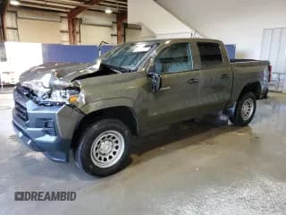 ✅ 2023 Chevrolet Colorado 2WD Work Truck • VIN: 1GCGSBEC5P1262981 • Лот: 90333745. Опубликован ранее на Copart с пробегом 50 347 миль. Бесплатный доступ к архиву аукционных продаж из США и подробный отчёт об истории автомобиля на DreamBid. Изображение 1.