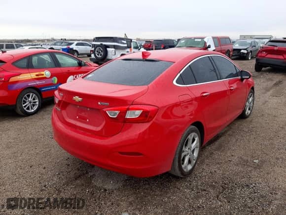 ✅ 2017 Chevrolet Cruze Premier • VIN: 1G1BF5SM1H7154409 • Лот: 64439652. Размещён на Copart с пробегом 153 896 миль миль. Получите бесплатный доступ к архиву аукционных продаж из США и посмотрите подробный отчёт об истории автомобиля на DreamBid. Изображение 4.