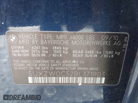 ✅ 2011 BMW X5 35d • VIN: 5UXZW0C52BL371903 • Lot: 43615045. Wystawiony na IAAI z przebiegiem 141 812 mil. Bezpłatny archiwum sprzedaży aukcyjnych z USA i szczegółowy raport historii pojazdu na DreamBid. Zdjęcie 9.