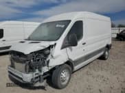 ✅ 2023 Ford Transit Cargo • VIN: 1FTBR2C8XPKC00572 • Lot: 59923095. Listed on Copart with 14,508 mi. Free auction sales archive from the USA and detailed vehicle history report at DreamBid. Image 1.