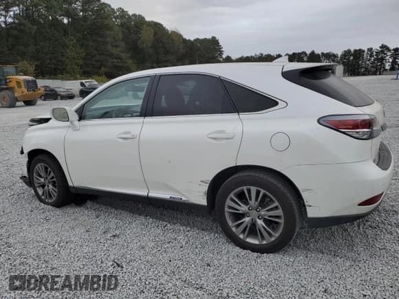 ✅ 2014 Lexus RX 450h • VIN: JTJZB1BA3E2009863 • Lot: 80414024. Listed on Copart with 130,128 mi. Free auction sales archive from the USA and detailed vehicle history report at DreamBid. Image 2.