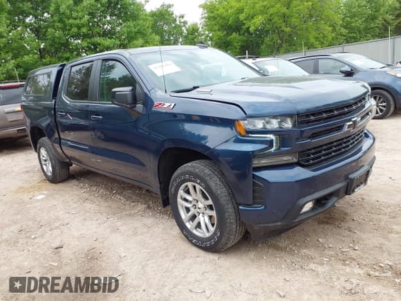✅ 2021 Chevrolet Silverado 1500 RST • VIN: 1GCUYEET1MZ355223 • Lot: 42389404. Wystawiony na IAAI z przebiegiem 78 843 mil. Bezpłatny archiwum sprzedaży aukcyjnych z USA i szczegółowy raport historii pojazdu na DreamBid. Zdjęcie 1.