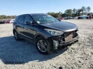 ✅ 2017 Hyundai Santa Fe 2.4L • VIN: 5XYZT3LB4HG455470 • Lot: 92260825. Listed on Copart with 119,440 mi. Free auction sales archive from the USA and detailed vehicle history report at DreamBid. Image 14.