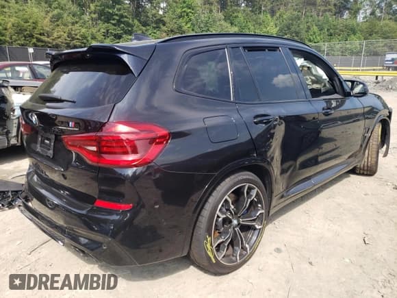✅ 2020 BMW X3 M Competition • VIN: 5YMTS0C03L9B59494 • Лот: 60898423. Опубликован ранее на Copart с пробегом Не указан. Бесплатный доступ к архиву аукционных продаж из США и подробный отчёт об истории автомобиля на DreamBid. Изображение 3.