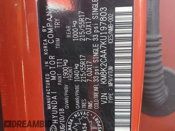 ✅ 2019 Hyundai Kona SEL • VIN: KM8K2CAA7KU197803 • Лот: 74749594. Опубликован ранее на Copart с пробегом 209 737 миль. Бесплатный доступ к архиву аукционных продаж из США и подробный отчёт об истории автомобиля на DreamBid. Изображение 14.