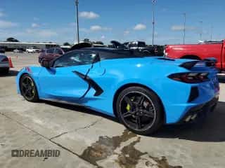 2023 Chevrolet Corvette 3LT z VIN 1G1YC3D43P5115903, wystawiony jako Copart lot #73788934 z przebiegiem Nie podano mil oraz Szkoda całkowita • Salvage title. Historia ofert i sprzedaży dostępna na DreamBid. Obrazek 2.