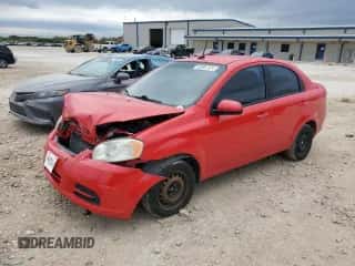 2010 Chevrolet Aveo 1LT с VIN KL1TD5DE9AB115052, выставлен на аукционе Copart как лот 83867324 с пробегом Не указан миль и Списание • Salvage title. История ставок и продаж доступна на DreamBid. Изображение 1.