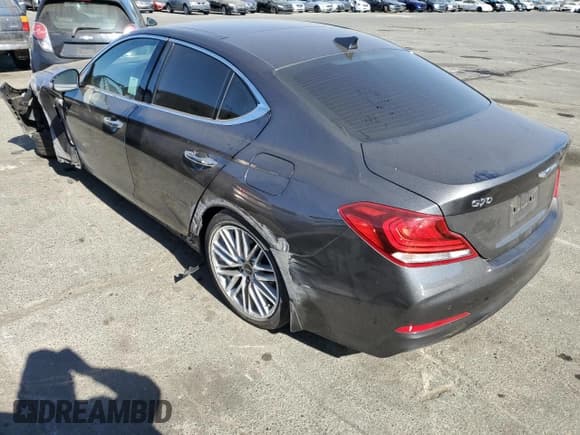 ✅ 2021 Genesis G70 2.0T • VIN: KMTG34LA4MU077004 • Lot: 71836194. Listed on Copart with 51,624 mi. Free auction sales archive from the USA and detailed vehicle history report at DreamBid. Image 2.