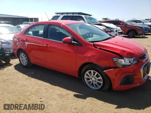 2019 Chevrolet Sonic LT с VIN 1G1JD5SB0K4124634, выставлен на аукционе Copart как лот 65480134 с пробегом 44 836 миль миль и Списание • Salvage title. История ставок и продаж доступна на DreamBid. Изображение 4.