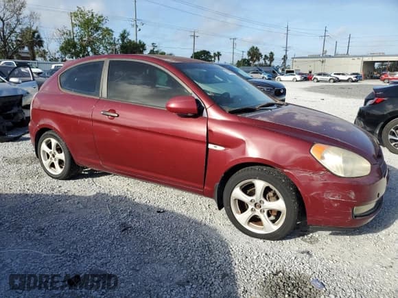 ✅ 2007 Hyundai Accent SE • VIN: KMHCN36C37U037995 • Lot: 51605085. Listed on Copart with 141,579 mi. Free auction sales archive from the USA and detailed vehicle history report at DreamBid. Image 4.