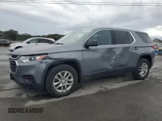 ✅ 2021 Chevrolet Traverse LS • VIN: 1GNERFKW1MJ161223 • Lot: 82247895. Listed on Copart with 136,430 mi. Free auction sales archive from the USA and detailed vehicle history report at DreamBid. Image 1.