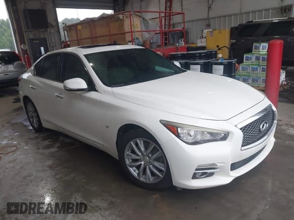 ✅ 2014 Infiniti Q50 Premium • VIN: JN1BV7AP5EM692015 • Lot: 42412718. Listed on IAAI with 202,124 mi. Free auction sales archive from the USA and detailed vehicle history report at DreamBid. Image 13.
