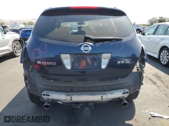 ✅ 2004 Nissan Murano SE • VIN: JN8AZ08W24W329924 • Lot: 59726105. Wystawiony na Copart z przebiegiem 183 400 mil. Bezpłatny archiwum sprzedaży aukcyjnych z USA i szczegółowy raport historii pojazdu na DreamBid. Zdjęcie 6.