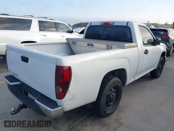 ✅ 2006 Chevrolet Colorado Work Truck • VIN: 1GCCS148168111891 • Лот: 43559438. Опубликован ранее на IAAI с пробегом 124 625 миль. Бесплатный доступ к архиву аукционных продаж из США и подробный отчёт об истории автомобиля на DreamBid. Изображение 4.