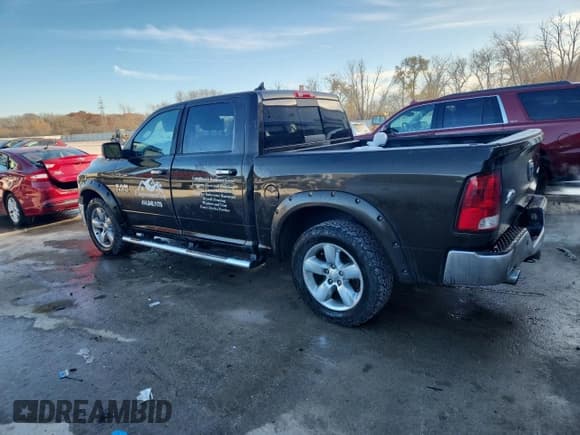 ✅ 2013 Ram 1500 Big Horn • VIN: 1C6RR7LT8DS625517 • Лот: 93135375. Опубликован ранее на Copart с пробегом 194 707 миль. Бесплатный доступ к архиву аукционных продаж из США и подробный отчёт об истории автомобиля на DreamBid. Изображение 2.