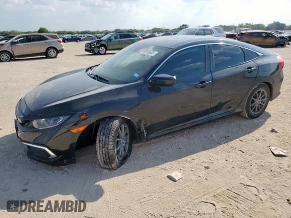 ✅ 2021 Honda Civic LX • VIN: 2HGFC2F69MH522461 • Lot: 80909605. Wystawiony na Copart z przebiegiem 53 668 mil. Bezpłatny archiwum sprzedaży aukcyjnych z USA i szczegółowy raport historii pojazdu na DreamBid. Zdjęcie 1.