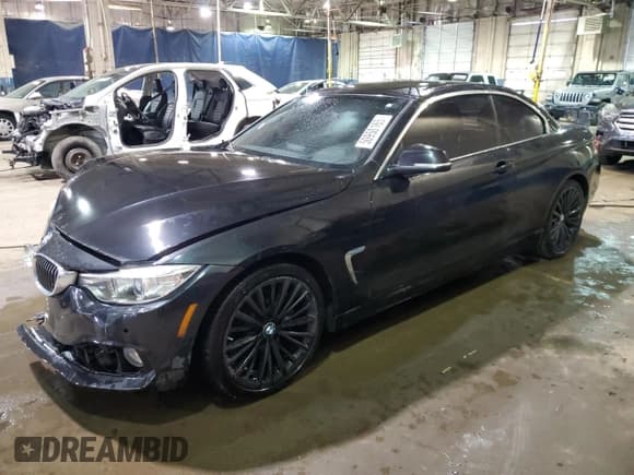 ✅ 2015 BMW 4 Series 435i • VIN: WBA3T3C52FP739087 • Lot: 50950165. Wystawiony na Copart z przebiegiem 97 401 mil. Bezpłatny archiwum sprzedaży aukcyjnych z USA i szczegółowy raport historii pojazdu na DreamBid. Zdjęcie 1.