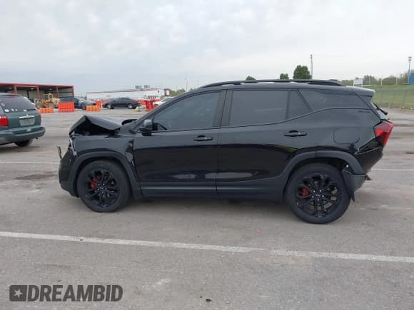 ✅ 2022 GMC Terrain SLE • VIN: 3GKALMEV5NL311185 • Lot: 43407109. Listed on IAAI with 35,136 mi. Free auction sales archive from the USA and detailed vehicle history report at DreamBid. Image 14.