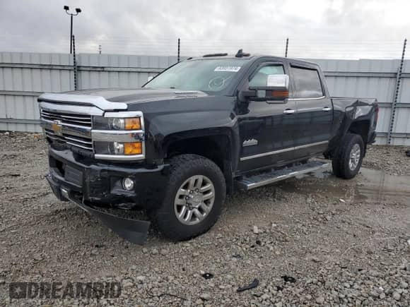 2016 Chevrolet Silverado 3500HD High Country с VIN 1GC4K1E81GF143756, выставлен на аукционе Copart как лот 83951974 с пробегом 107 319 миль миль и Списание • Salvage title. История ставок и продаж доступна на DreamBid. Изображение 1.