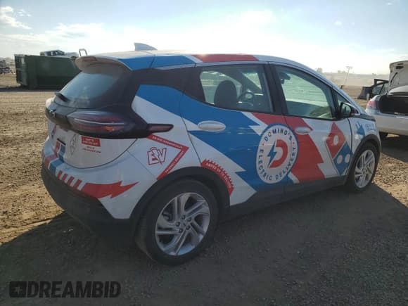 ✅ 2023 Chevrolet Bolt EV 1LT • VIN: 1G1FW6S01P4101598 • Lot: 86848555. Listed on Copart with 54,470 mi. Free auction sales archive from the USA and detailed vehicle history report at DreamBid. Image 3.