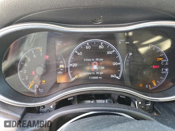 ✅ 2018 Jeep Grand Cherokee Limited • VIN: 1C4RJFBG5JC167178 • Lot: 82045665. Listed on Copart with 110,898 mi. Free auction sales archive from the USA and detailed vehicle history report at DreamBid. Image 9.