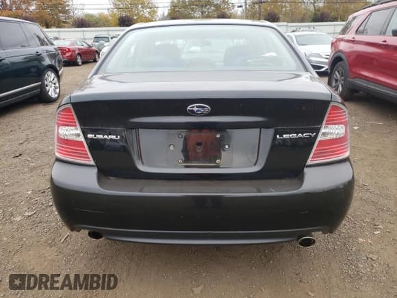 ✅ 2006 Subaru Legacy Special • VIN: 4S3BL626967204820 • Lot: 90286945. Listed on Copart with 73,734 mi. Free auction sales archive from the USA and detailed vehicle history report at DreamBid. Image 6.
