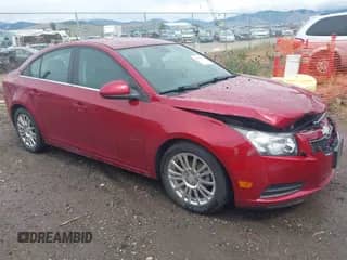 2014 Chevrolet Cruze ECO with VIN 1G1PH5SBXE7120575, listed as a IAAI auction lot 42550201 with 68,005 mi miles and . Bid and sale history available at DreamBid. Image 1.
