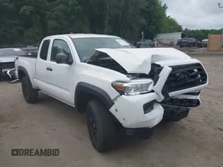 ✅ 2020 Toyota Tacoma SR • VIN: 3TYSX5EN1LT000276 • Лот: 42673254. Опубликован ранее на IAAI с пробегом 57 374 миль. Бесплатный доступ к архиву аукционных продаж из США и подробный отчёт об истории автомобиля на DreamBid. Изображение 1.