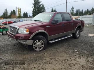 ✅ 2005 Ford F-150 XLT • VIN: 1FTPW14555FA84135 • Lot: 92066535. Listed on Copart with 165,025 mi. Free auction sales archive from the USA and detailed vehicle history report at DreamBid. Image 1.
