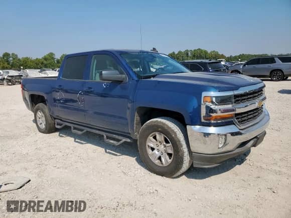 2017 Chevrolet Silverado 1500 LT with VIN 3GCPCREC0HG425190, listed as a Copart auction lot 80091875 with 124,115 mi miles and Salvage title. Bid and sale history available at DreamBid. Image 4.