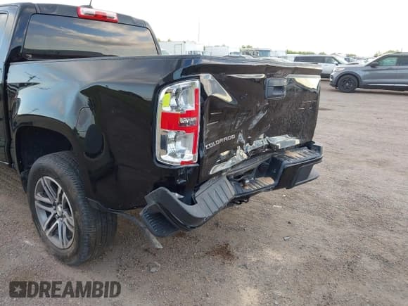 ✅ 2022 Chevrolet Colorado 2WD Work Truck • VIN: 1GCGSBEA4N1292629 • Lot: 43357468. Listed on IAAI with Not provided. Free auction sales archive from the USA and detailed vehicle history report at DreamBid. Image 6.
