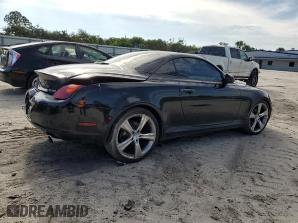 ✅ 2005 Lexus SC 430 • VIN: JTHFN48Y650066975 • Lot: 71554835. Wystawiony na Copart z przebiegiem 155 766 mil. Bezpłatny archiwum sprzedaży aukcyjnych z USA i szczegółowy raport historii pojazdu na DreamBid. Zdjęcie 3.