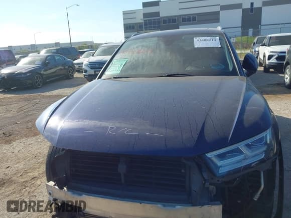 ✅ 2018 Audi Q5 Premium Plus • VIN: WA1BNAFY2J2005553 • Lot: 43408214. Listed on IAAI with 115,482 mi. Free auction sales archive from the USA and detailed vehicle history report at DreamBid. Image 12.