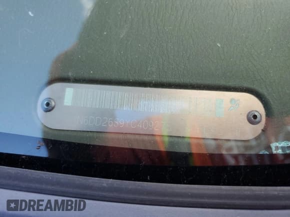 ✅ 2000 Nissan Frontier XE • VIN: 1N6DD26S9YC409275 • Lot: 89993095. Wystawiony na Copart z przebiegiem 271 277 mil. Bezpłatny archiwum sprzedaży aukcyjnych z USA i szczegółowy raport historii pojazdu na DreamBid. Zdjęcie 12.