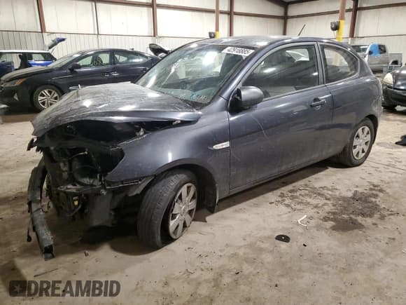 ✅ 2007 Hyundai Accent GS • VIN: KMHCM36C07U021336 • Лот: 42918885. Опубликован ранее на Copart с пробегом Не указан. Бесплатный доступ к архиву аукционных продаж из США и подробный отчёт об истории автомобиля на DreamBid. Изображение 1.