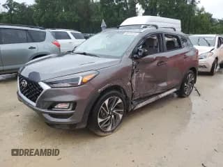 ✅ 2021 Hyundai Tucson SEL • VIN: KM8J33AL4MU304206 • Lot: 55476155. Listed on Copart with 41,618 mi. Free auction sales archive from the USA and detailed vehicle history report at DreamBid. Image 1.