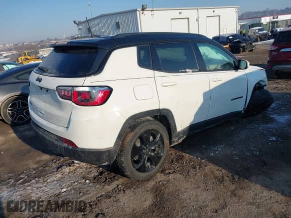 2020 Jeep Compass Latitude с VIN 3C4NJDBB8LT157310, выставлен на аукционе IAAI как лот 41410188 с пробегом Не указан миль и . История ставок и продаж доступна на DreamBid. Изображение 4.