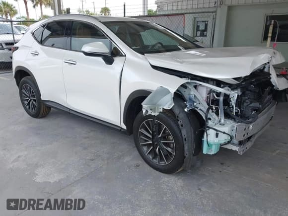 ✅ 2024 Lexus NX 350h • VIN: JTJAKCEZ8R5020131 • Лот: 42086471. Опубликован ранее на IAAI с пробегом 11 991 миль. Бесплатный доступ к архиву аукционных продаж из США и подробный отчёт об истории автомобиля на DreamBid. Изображение 1.